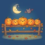 Five Little Pumpkins