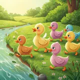 Six Little Ducks